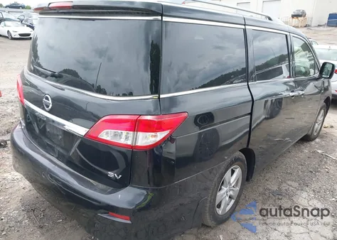 2013 Nissan Quest Sv z USA, uszkodzony, nr VIN JN8AE2KP1D9066736